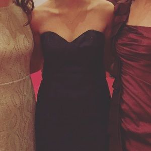 Frock by Tracy Reese strapless midnight blue dress